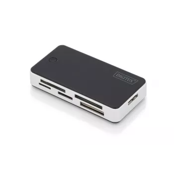 DIGITUS USB 3.0 Card Reader Support MS/SD/SDHC/MiniSD/M2/CF/MD/SDXC cards 1M USB A connection cable