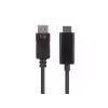 LANBERG DisplayPort(m) V1.1 ->hdmi(m) Cable 1.8m Black