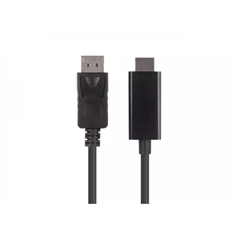 LANBERG DisplayPort(m) V1.1 ->hdmi(m) Cable 1.8m Black