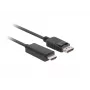 DisplayPort to HDMI cable LANBERG CA-DPHD-11CC-0050-BK, DisplayPort 1.1 (male) to HDMI (male), 5 m, 1080p, 60 Hz