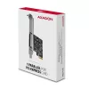 Axagon PCEA-P1N PCIe - 1x parallel port adapter w. SP & LP, PCIe, Parallel, Female, Full-height / Low-profile, PCIe 2.0, China