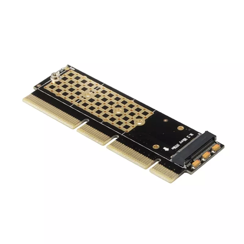 Axagon PCEM2-1U PCIe x16/x8/x4 - M.2 NVMe M-key slot adapter 1U
