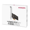 Axagon PCES-SA4M2 PCIe Controller 2x internal SATA 6G port+ M.2 B-key interface cards/adapter M.2, SATA