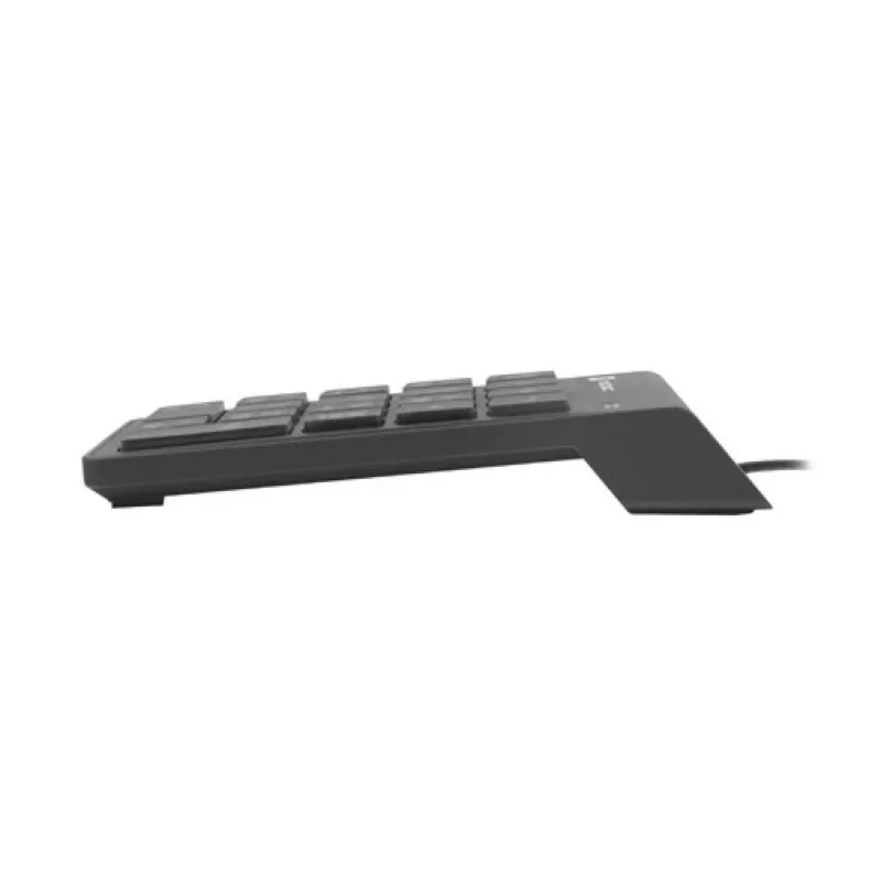 Numeric Keypad NATEC GOBY 2 USB 18‑Key Membrane Black — wired USB, 18 keys, 1.5 m cable, ABS housing