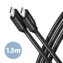 USB cable Axagon BUCM3-CM15AB 1.5 m USB 3.2 Gen 1 Black