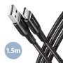 USB cable Axagon BUCM-AM15AB USB 2.0 1.5 m USB A USB C Black
