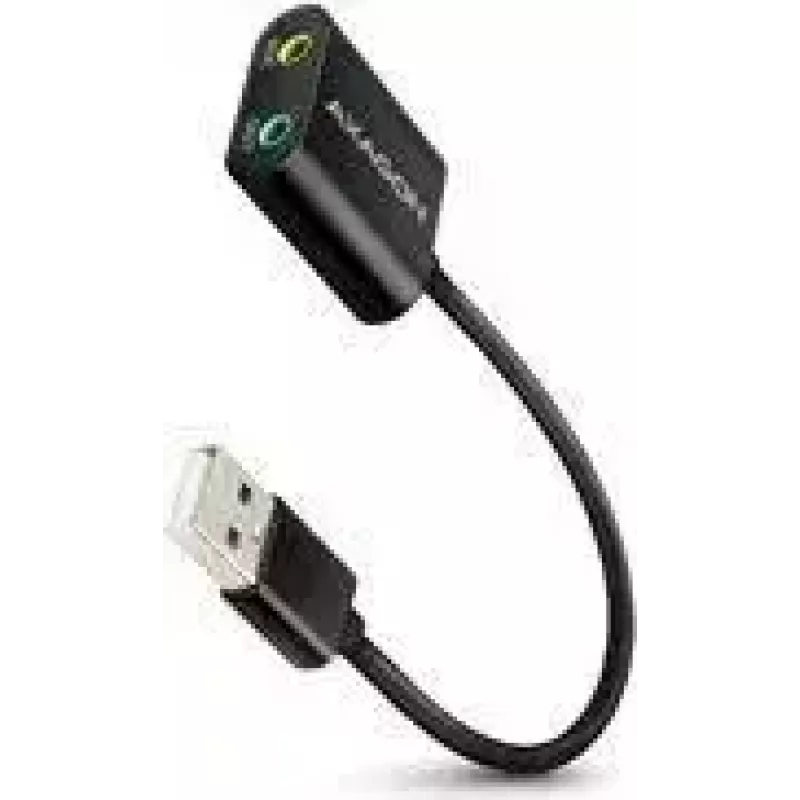 External USB audio adapter AXAGON ADA-12 with 1x 3.5mm jack for headphone and microphone