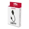 External USB audio adapter AXAGON ADA-12 with 1x 3.5mm jack for headphone and microphone