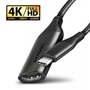 Axagon RVC-HI2M USB-C -> HDMI 2.0a adapter 4K/60Hz HDR10