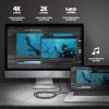 Axagon RVC-HI2MC USB-C -> HDMI 2.0a cable 1.8m, 4K/60Hz HDR10