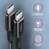 USB Cable Axagon BUCM-CM10AB USB 2.0 1m USB C Black