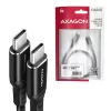 USB cable Axagon BUCM-CM30AB USB 2.0 3 m USB C Black