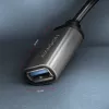Axagon RUCM-AFAC cable adapter USB-C (M) -> USB-A (F), 20cm, USB 3.2 Gen 1, 3A, ALU