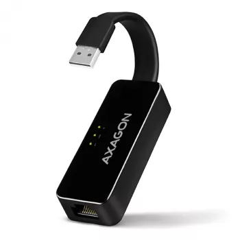 AXAGON ADE-XR USB 2.0 Type-A Fast Ethernet 10/100 adapter, black, 0.023 kg
