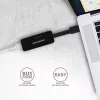 AXAGON ADE-XR USB 2.0 Type-A to Fast Ethernet 10/100 adapter, RJ-45, Realtek RTL8152, black, 23 g