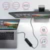 Axagon HMC-6H4A USB 3.2 Gen 1 hub, 4x USB-A, HDMI 4k/30Hz, PD 100W, 20cm USB-C cable