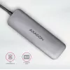 Axagon HMC-HCR3A 3x USB-A+ HDMI+ SD/microSD USB-C 3.2 Gen 1 hub 20cm Wired USB 3.2 Gen 1 (3.1 Gen 1) Type-C Grey