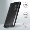 Axagon EEM2-SB2 External USB-C 3.2 Gen 2 metal box for M.2 NVMe & SATA SSD disks. Screwless