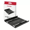 Axagon RHD-125B Mounting Frame for 1x 2.5 inch in 3.5 inch Slot - Black Metal