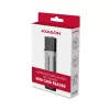Axagon CRE-DAC USB-C+ USB-A 5 Gbps MINI 2-slot & lun SD/microSD card reader USB 3.0 Type-A/Type-C Grey