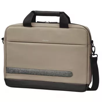 Toploader bag Hama Terra 33.8 cm (13.3 inch) Beige Carrying handle Shoulder strap