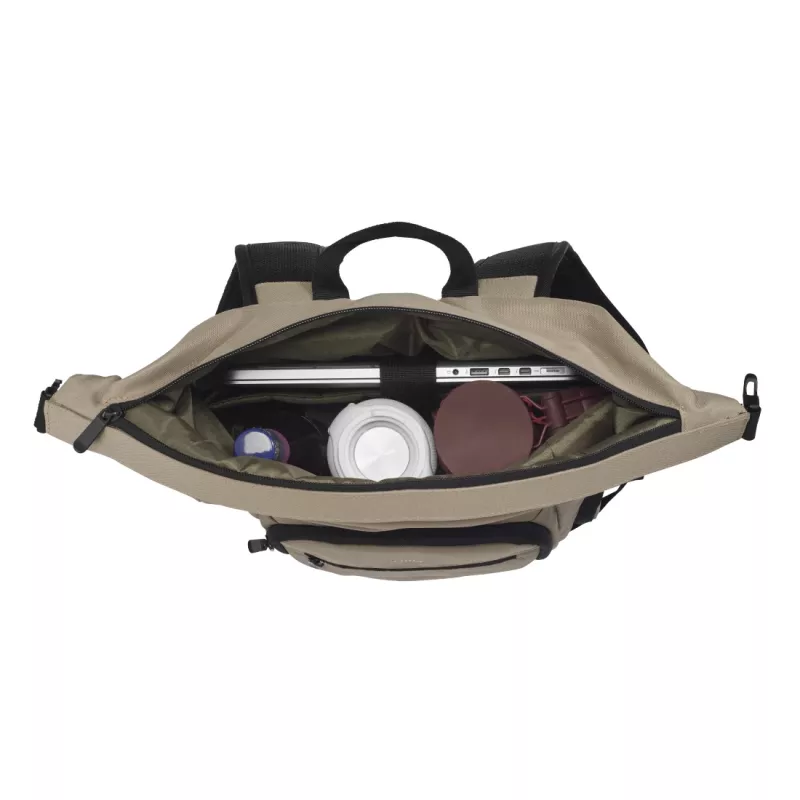 Hama Terra 39.6 cm (15.6 inch) Backpack Beige, Black