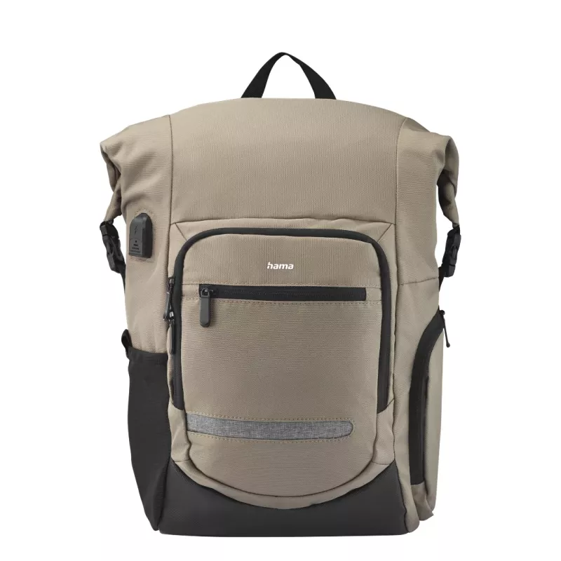 Hama Terra 39.6 cm (15.6 inch) Backpack Beige, Black