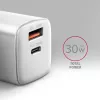 Charger Axagon ACU-PQ30W QC3.0 30W USB-C White