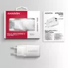 Charger Axagon ACU-PQ30W QC3.0 30W USB-C White