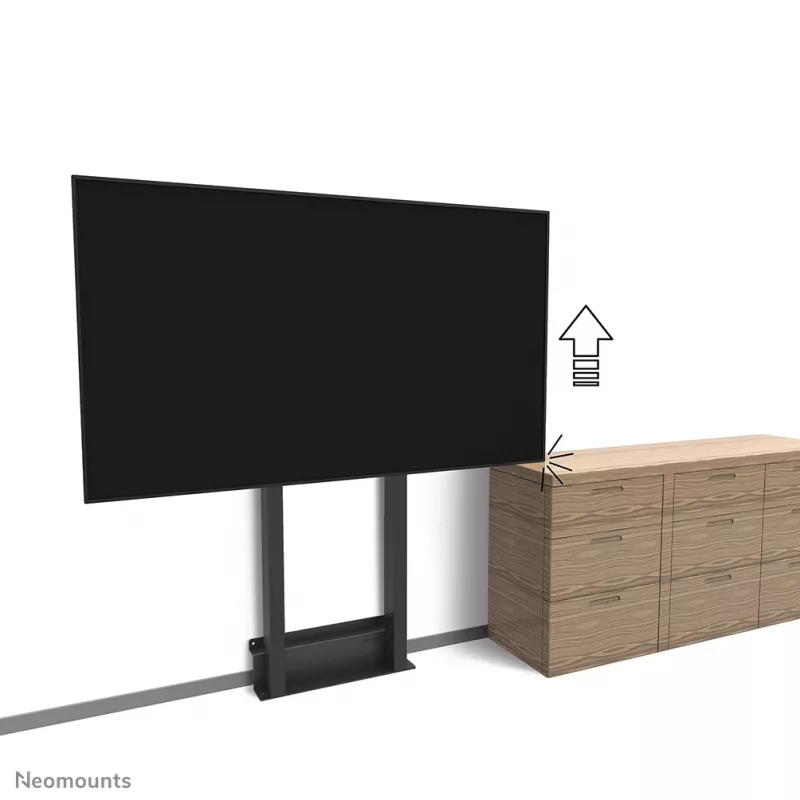 Neomounts WL55-875BL1 TV floor stand 55-100 inch - wall - motorised - TÜV
