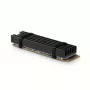 Axagon CLR-M2L10 Passive aluminum heatsink for all M.2 SSDs, size 2280, high 10 mm.