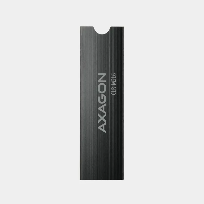 Axagon CLR-M2L6 Passive aluminum heatsink for all M.2 SSDs, size 2280, high 6 mm