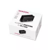 Axagon CLR-M2XL Passive aluminum heatsink for single-sided and double-sided M.2 SSD disks, size 2280, height 36 mm