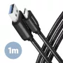 USB cable Axagon BUCM3-AM10AB USB 3.2 Gen 1 1 m USB C USB A Black