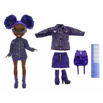 Rainbow High Junior High Doll Series 2- Krystal, Fashion doll, Female, 6 yr(s), Boy/Girl, 230 mm, Multicolour
