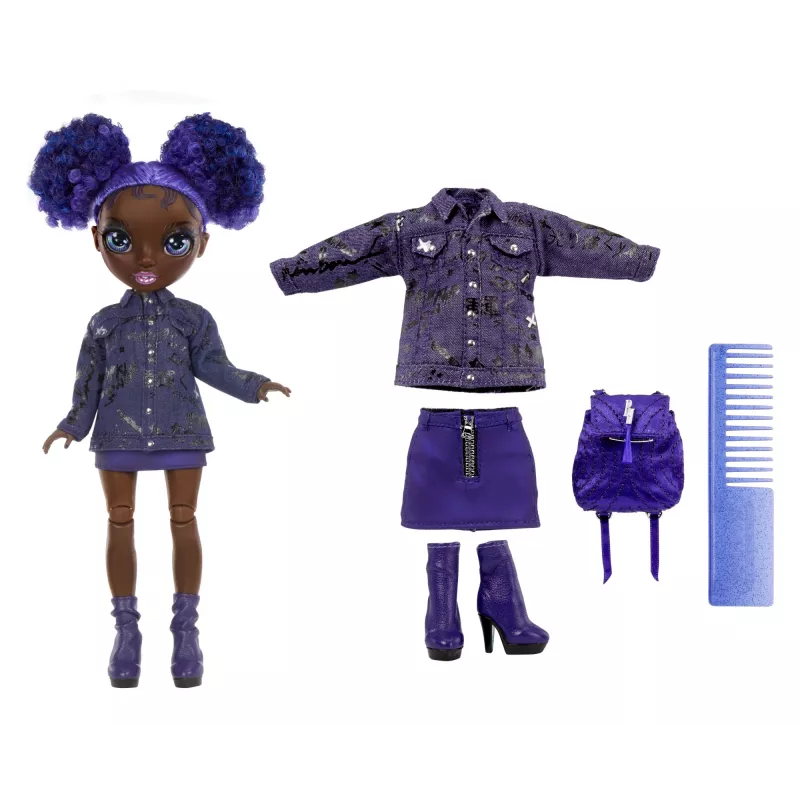 Rainbow High Junior High Doll Series 2- Krystal, Fashion doll, Female, 6 yr(s), Boy/Girl, 230 mm, Multicolour