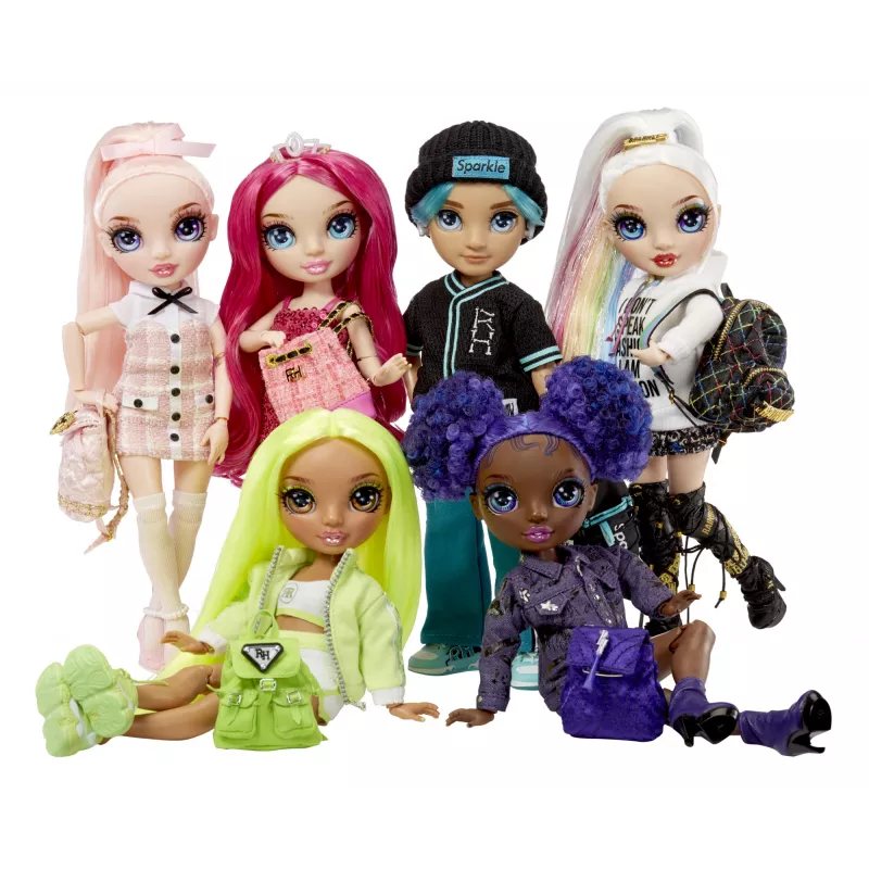 Rainbow High Junior High Doll Series 2- Krystal, Fashion doll, Female, 6 yr(s), Boy/Girl, 230 mm, Multicolour
