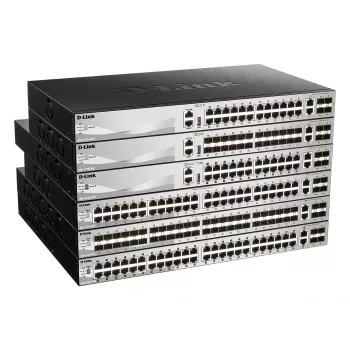 D-Link DGS-3130-54PS/E network switch Managed L3 Gigabit Ethernet (10/100/1000) Power over Ethernet (PoE) Grey