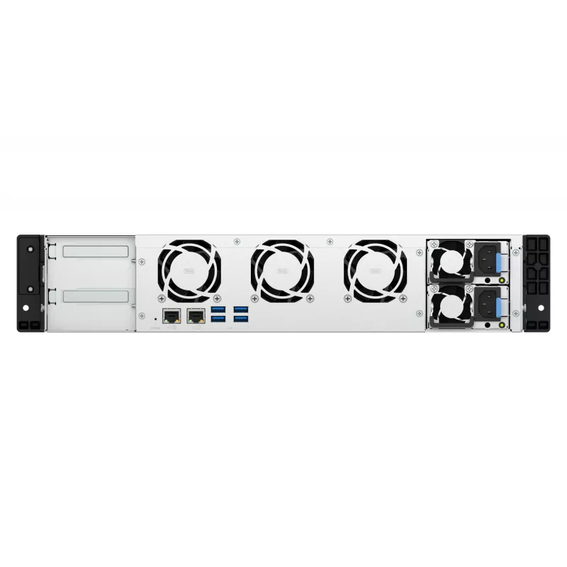 QNAP TS-855EU-RP NAS Rack (2U) Intel Atom® C5125 8 GB DDR4 0 TB QuTS hero Black