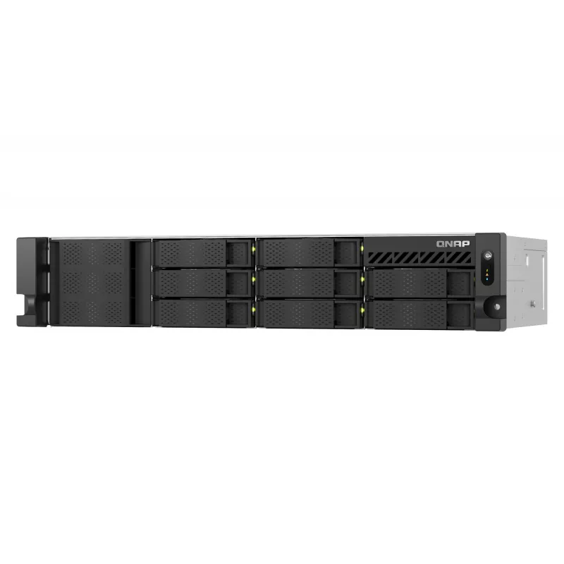 QNAP TS-855EU-RP NAS Rack (2U) Intel Atom® C5125 8 GB DDR4 0 TB QuTS hero Black