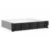 QNAP TS-1264U-RP NAS Rack (2U) Intel® Celeron® 8 GB DDR4 0 TB QNAP QTS Aluminium, Black