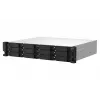 QNAP TS-1264U-RP NAS Rack (2U) Intel® Celeron® 8 GB DDR4 0 TB QNAP QTS Aluminium, Black