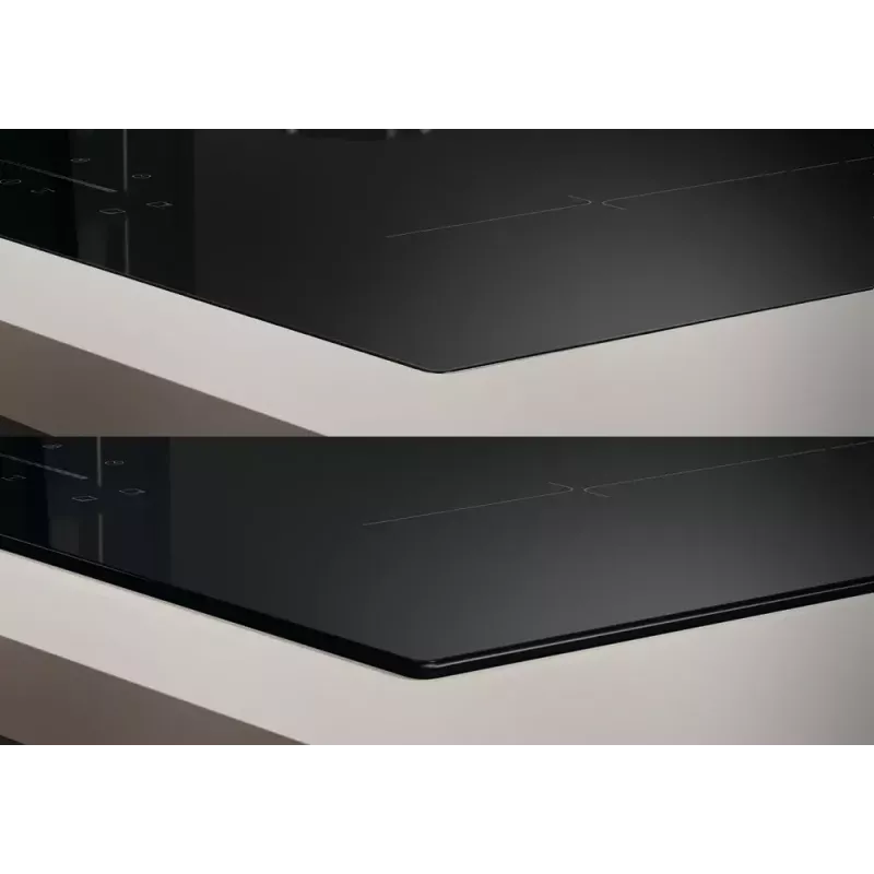 Candy CTP6SC4/E1 Black Built-in 59 cm Zone induction hob 4 zone(s) Built-in hood