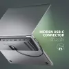 Docking station Axagon HMC-4KX3 USB-C 5Gbps hub, 3x USB-A, 2x HDMI, DP, RJ-45, SD/microSD, audio, PD 100W, cable 40cm