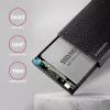 HDD/SSD enclosure Axagon EE25-GTR USB-C 3.2 Gen 2 Black 2.5 inch