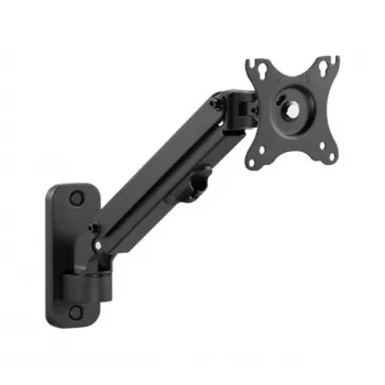 Wall monitor mount Gembird MA-WA1-01 for 17–27 inch screens, VESA 75x75 / 100x100, max load 7 kg, black