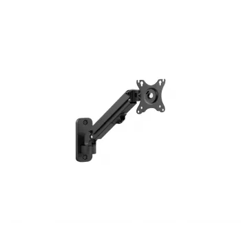 Wall monitor mount Gembird MA-WA1-01 for 17–27 inch screens, VESA 75x75 / 100x100, max load 7 kg, black