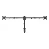Gembird MA-D3-01 Adjustable Desk 3-Display Mounting Arm, 17-27 inch, up to 7 kg