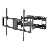 Gembird MA-D3-01 Adjustable Desk 3-Display Mounting Arm, 17-27 inch, up to 7 kg