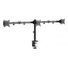 Gembird MA-D3-01 Adjustable Desk 3-Display Mounting Arm, 17-27 inch, up to 7 kg